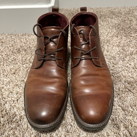 Men’s Ecco Jeremy Plain Toe Boot (Brown) - Picture 4 of 5